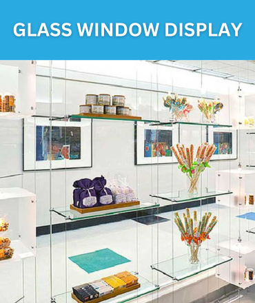 Wire Glass Window Display